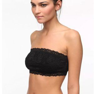 Urban Outfitters Kimchi Blue Black Lace Bandeau Bra - Size Medium